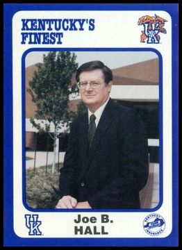 1988-89 Kentucky's Finest Collegiate Collection 30 Joe B. Hall